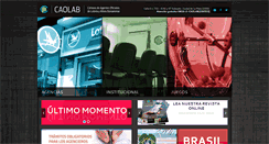 Desktop Screenshot of caolab.com.ar